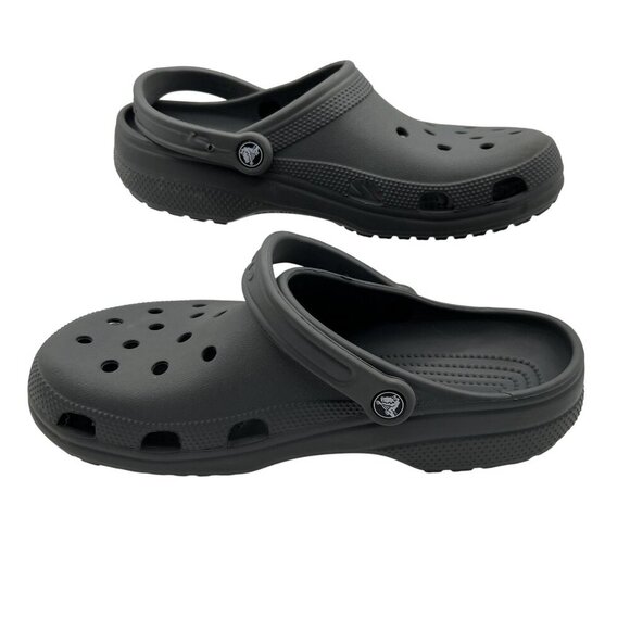 Crocs NEW Classic Clog Slate Gray Unisex Size 10/12 Comfortable Slip On Dr Nurse - Picture 1 of 11